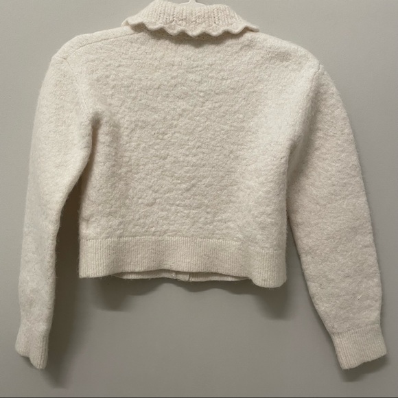 SOLD • & Other Stories Wool Knit Cropped Cardigan | SM - Picture 5 of 5